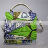 African Fabric Wax Print Purse Bag Handbag thumbnail-3