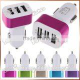 OEM Car Charger Supplier - YABTA 25W 12-24V 5.1A 3 Port Usb Car Charger, Protable for Iphone 3 Usb Car Charger thumbnail-5