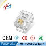 Rj12 Connector 4p4c 4p2c