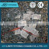CE Approved Low Price British Type 22mm Short Link Chain thumbnail-3