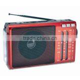 Cute FM Radio With Flashlight, Digital Radio USB TF Card Mp3 Player thumbnail-1