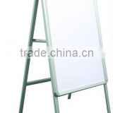 Outdoor metal snap frame poster board, customized pavement sign, aluminum A frame sign