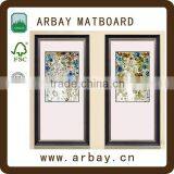 Huizhou Arbay the Newest Precut Passe-partout With White Double Matboard thumbnail-3