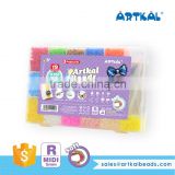 Artkal 19 colors midi soft perler beads CR19 box sets hama beads educational toys