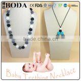 Personalized Teething Amber Silicone Necklace thumbnail-3