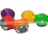 New HQ Multi Color Flower Rotatable 4 Port USB Hub High Speed Slot Hub thumbnail-4