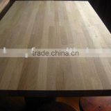 solid oak wood tabletop