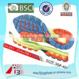 new colorful 3D shoes sole for sport shoes