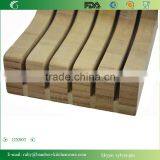 DX003/In Drawer Counter Kitchen Bamboo Knife Holder Rack Storage Block thumbnail-5