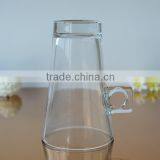 Wholesale Coffee Glass Cup With Handle Tea Cup thumbnail-3