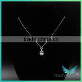 Foreverone DEF White Moissanite Diamond Pendent 18K White/yellow Gold for Necklace thumbnail-4