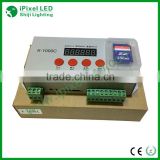 the lasted sd card led controller K-1000C full color ws2811, ws2801 dmx512