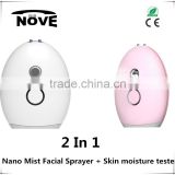 2016 Distributor popular face mist spray handheld nano facial steamer