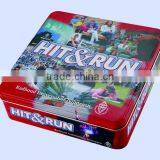 Top Quality Metal Tin Supplier Square Tin Boxes for Baked Goods Cookie Tin Box Packaging Tin Boxes