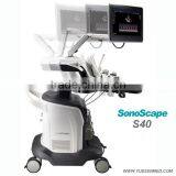 Trolley Medical Doppler Ultrasound Sonoscape S40 Price thumbnail-3