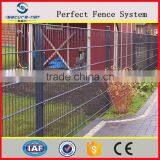 Private Garden Use Beautiful Hot Sale Iron 8/6/8 Double Beam Wire Mesh Fence
