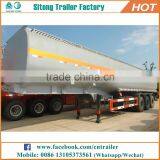 3 Axles 30-60cbm Milk Water Tank Semi Trailer Liquid Food Tanker Truck Trailer thumbnail-3