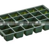 High Quantity 24 Cells Black PS Seeding Tray With Lid thumbnail-6