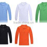 Pique Lapel Sublimation Skin Tight Dry Fit Mens Long Sleeve t Shirt Wholesale China thumbnail-6