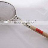 Double Mesh Strainer With Round Wooden Handle thumbnail-2