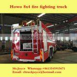 Howo 8x4 25ton Big Water Foam Fire Trucks For Sale thumbnail-2