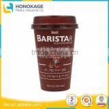 Wholesale Plastic Reusable Coffee Cups With Lid, IML Cheap Different Types Of Drink Cup thumbnail-1