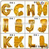 Decorative 16 Inch Letter Foil Balloons thumbnail-4