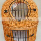 Exquisite and Durable Wicker Pet Cage , Wicker Cat Carrier thumbnail-1