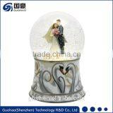 Our Unique Wedding Day Diamend Ring Snow Globe thumbnail-4