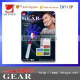 Cheering Hand Clapper With Face Paint Plastic Clapper With Face Paint for Football Game thumbnail-1