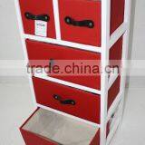 Fabric Basket Cabinet thumbnail-1