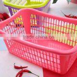 Promotional Plastic Large Size Storage Basket Kitchen Accessories Wash Fruit Vegetable Sieve Storage Basket Dropping Water thumbnail-4