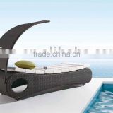 outdoor bed rattan sun lounge NL09220