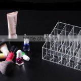 Lipstick Storage Box 24 Grid Plastic Storage Box for Nail Polish Makeup Cosmetic Mascara thumbnail-2