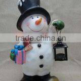 New Design Resin Christmas Snowman Ornament Wholesale thumbnail-6