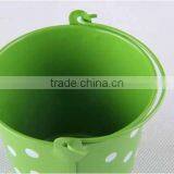 High Quality Chinese Factory New Style Garden Bucket for Kids With Dot Printing thumbnail-4