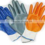 Multi Colors Oil Resistant Nitrile Gloves thumbnail-1