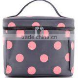 Dotted Option Color Microfiber Make Up Bag With Mirror thumbnail-4