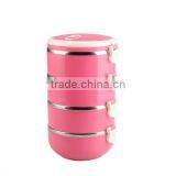 Stainless Steel Camping 3 Compartment Lunch Box thumbnail-4