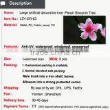 2015 New Product Artificial Pink Flower Lager Tree Large Outdoor Tree Christmas Ornament Peach Blossom thumbnail-5
