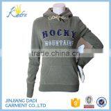 Lady Fashion Printing and Embroidery Hoody thumbnail-1