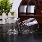 Mini Glass Cup for Coffee and Tea Kungfu Tea Cup Glass Wine Cup Wholesale Glass Cup for Resturant and Hotel thumbnail-2