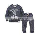 Good Quality Plain Hoodies Suit Thick Warm Clothes for Boy 2016 thumbnail-6