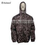 Oem Service Fashion Pringting Custom Men's Softshell Windbreaker Jacket thumbnail-1