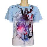 Heat Transfer 3d Printing Promotion o Neck Men t Shirt thumbnail-1