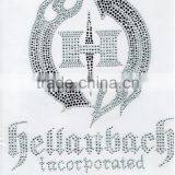 Custom All Kinds of Text and Patterns Hot Fix Rhinestone Made in China thumbnail-2