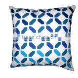 Fashion Patched and Felt Cushion Cover thumbnail-1