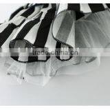 Black And White Stripes New Design Tutu Skirt Double Layers Daily Skirts thumbnail-6