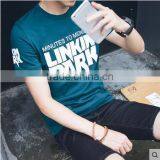 Men's Short Sleeve T-shirt Summer Cotton Round Collar Cultivate One's Morality thumbnail-5