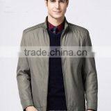 2017 Professional OEM High Quality Fashion Stand Collar Custom Men Jackets thumbnail-3